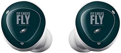 Skinit Decal Audio Skin Compatible with Samsung Galaxy Buds+ - Officially Licensed NFL Philadelphia Eagles Team Motto Design in Saudi Arabia