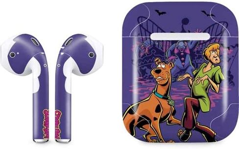 Skinit Decal Audio Skin Compatible with Apple AirPods - Officially Licensed Scooby Doo The Mystery Machine Design in Saudi Arabia