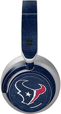 Skinit Decal Audio Skin Compatible with Surface Headphones - Officially Licensed NFL Houston Texans Distressed Design in Saudi Arabia