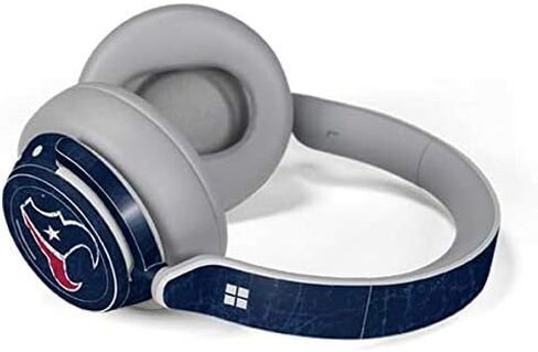 Skinit Decal Audio Skin Compatible with Surface Headphones - Officially Licensed NFL Houston Texans Distressed Design in Saudi Arabia