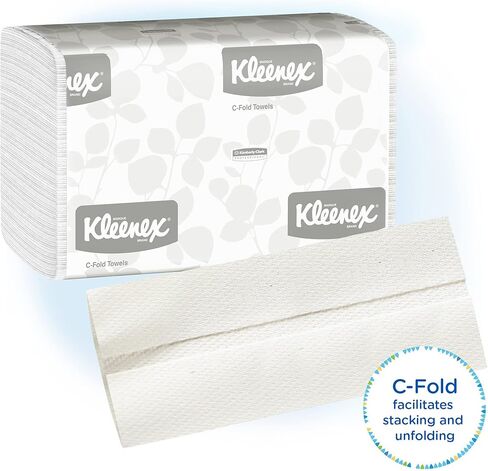 Kleenex® Professional™ Embossed Hand Towels, 150 Towels Per Sleeve, Pack Of 4 Sleeves in Kuwait