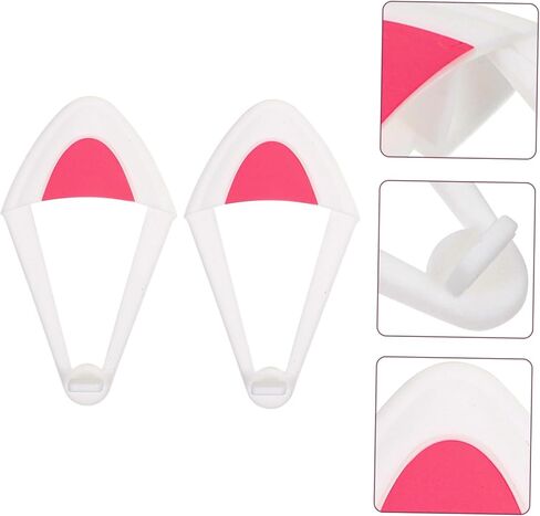 DOITOOL 1pair Adorable Cat Ear Headset Adornments Flexible Easy to Install Headphone Decorations Fit for Various Headsets Great for Friends Cat Cartoon Ear Decors for Headphones in Saudi Arabia