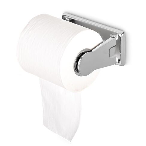 San Jamar - SJMR200XC R200XC Stainless Steel Standard Roll Locking Toilet Tissue Dispenser Chrome, 1 Count (Pack of 1) in Kuwait