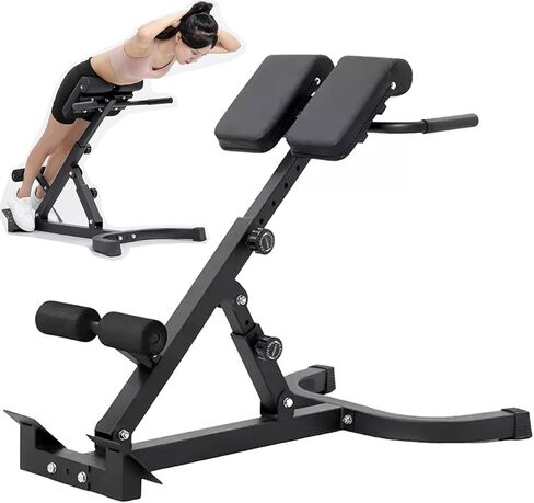 Weight Bench Foldable, Adjustable Work Out Bench, Professional Roman Chair, Multifunctional Bench Weight Lifting, Sit Up Exercise Equipment, Weight Benches For Home Gym in Saudi Arabia