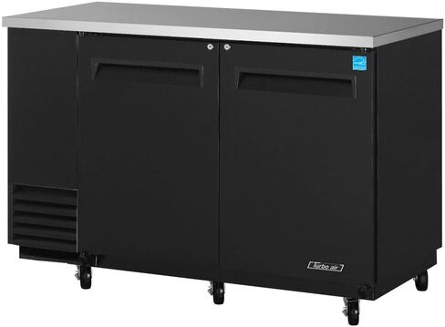 Turbo Air TBB2SB 19 cu. ft. Back Bar with Forced Air Cooling System Fluorescent Interior Lighting High Density PU Insulation Adjustable Wire Shelves and Efficient Refrigeration System: Solid in Saudi Arabia