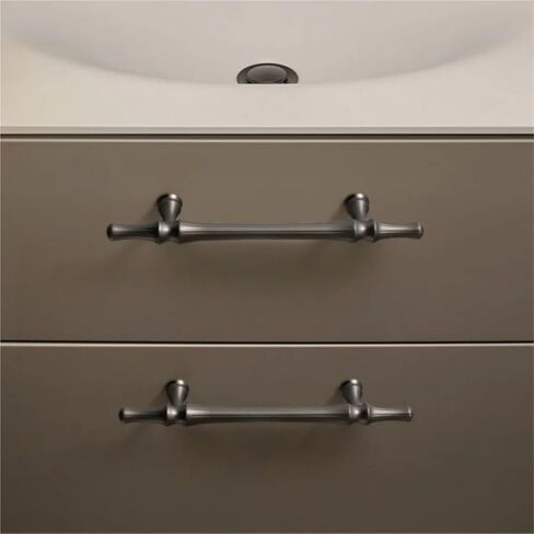 Cabinet Pulls Handle Drawers Wine Cabinets Wardrobes Furniture Handles 1Pcs(Black-C192mm) in Saudi Arabia