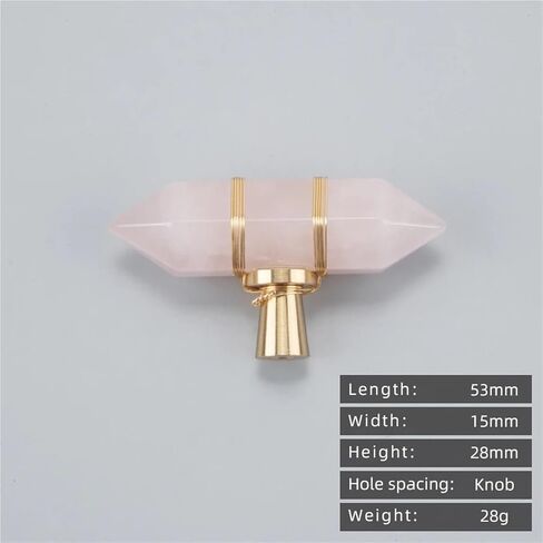 مقبض نحاسي لخزانة الملابس ودرج الباب وسحب بسيط قطعة واحدة (وردي) in Kuwait