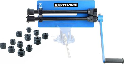 KF5022 Metal Bead Roller with 7 Sets of Dies 12 inch (310mm) Throat 18 Gauge (1.2mm) Sheet Metal Rotary Forming Machine 22mm (0.866") shaft in Kuwait