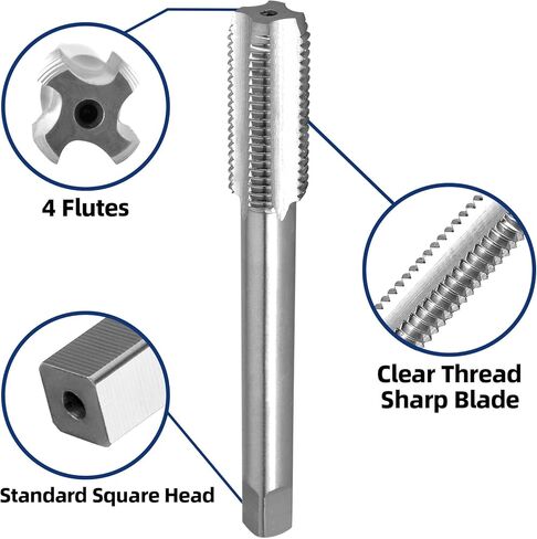 Burkit 1 1/8"-12 مجموعة الصنبور والقالب UNF، 1-1/8 x 12 آلة UNF الصنبور والقالب الدائري باليد اليمنى in Saudi Arabia