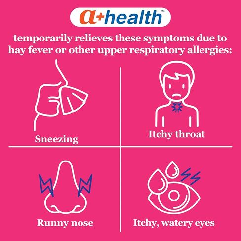 أقراص A+Health Allergy Relief Diphenhydramine HCl 25 ملغ، عدد 600، مضادات الهيستامين لتخفيف سيلان الأنف والعطس والعيون الدامعة، زجاجة كبيرة الحجم ذات قيمة كبيرة للبالغين والأطفال من سن 6 سنوات فما فوق in Kuwait