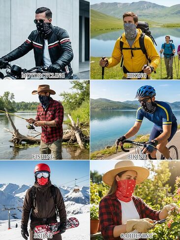 60 Pcs Paisley Bandanas Buffs Bulk Seamless Neck Gaiter for Men UV Balaclava Face Mask Headband for Motorcycle Cycling Hiking Fishing in Saudi Arabia