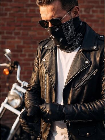 60 Pcs Paisley Bandanas Buffs Bulk Seamless Neck Gaiter for Men UV Balaclava Face Mask Headband for Motorcycle Cycling Hiking Fishing in Saudi Arabia