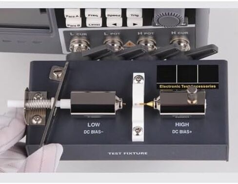 Adjustable Digital Bridge Test Fixture, Portable Components Capacitance Test Fixture, Frequency Range DC-30MHz, for Devices Tester in Saudi Arabia