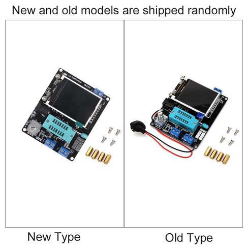 Acouto Versatile Transistor Tester Diode Meter with Color Display for Accurate Component Measurement and Analysis in Saudi Arabia