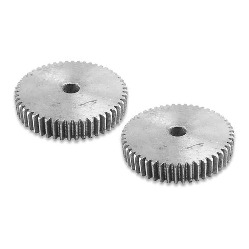 1PCS Spur Gear 1M 41/42/43/44/45/46/47/48/49T Rough Hole 6mm Wheel 45# Steel Material Motor Gear Total Height 10mm(1M 44T Craft Hole 8) in Saudi Arabia