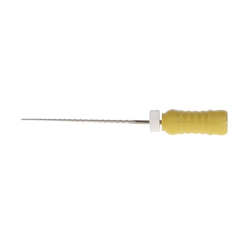 HSB 400453، مبرد Hedstrom اللبية من الفولاذ المقاوم للصدأ - أدوات طب الأسنان الدقيقة لعلاج قناة الجذر - فولاذ جراحي عالي الجودة، 21 مم، #20، أصفر، 6/عبوة in Saudi Arabia