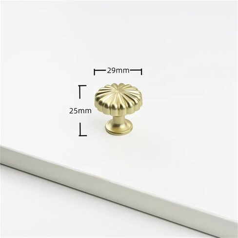 Solid Cabine Zinc Alloy Furniture Handles Drawer Kitchen Door Hardware 1Pcs(RZ019-Brushed-Copper) in Saudi Arabia