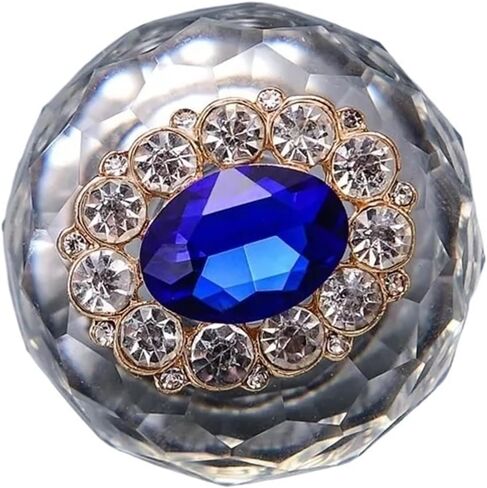40MM Furniture Handle Wardrobe Door Shower Room Glass Drawer 1Pcs(Red) in Saudi Arabia