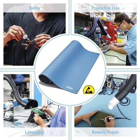 Weller ESD Mat, Blue 900 x 600 - T0051403499 in Saudi Arabia