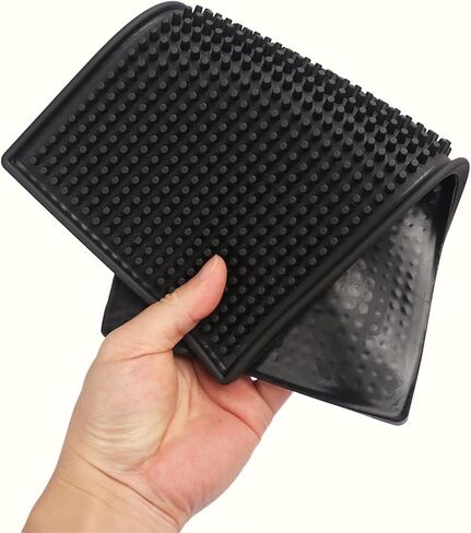 10 Pack 6 x 12 Inch Rubber Bar Mats, 12" x 6" Black Bar Service Mat for Countertop, Bartending, Efficient and Stylish Solution for Every Bartending Need,by KUKLIPJIM in Saudi Arabia