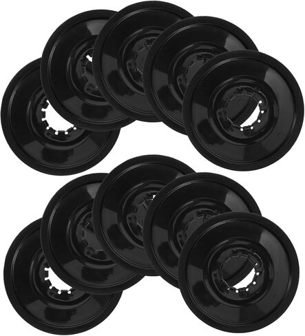 GANAZONO 10Pcs Universal Plastic Bicycle Flywheel Chainwheel Cover Bike Spoke Protector Wheel Crankset Guard for Mountain Road Folding Bikes Cycling Accessories in Saudi Arabia