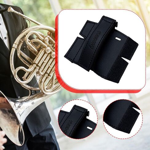 القرن الفرنسي غطاء حماية اليد حامي العالمي عدم الانزلاق بولي Leather الجلود مقاومة للاهتراء 14.96x5.31 بوصة لممارسة التمارين in Kuwait