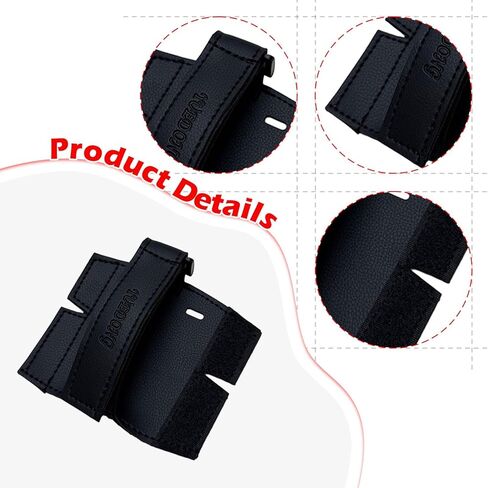 French Horn Hand Guard Universal Non-Slip PU Leather Cover Protector 14.96x5.31 inch for Exercise Practice Performance in Saudi Arabia