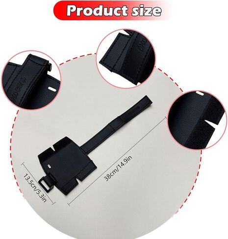French Horn Hand Guard Universal Non-Slip PU Leather Cover Protector 14.96x5.31 inch for Exercise Practice Performance in Saudi Arabia