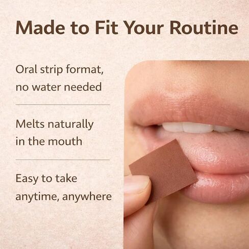 Cavae Iron Melts, with 19mg Ferric Saccharate, Folate, Citric Acid, Monk Fruit, Naturally Enhances Iron Absorption, Gut Health, Boost Energy,Zero Sugar, Raspberry Flavor, 30 Oral Strips (1) in Kuwait