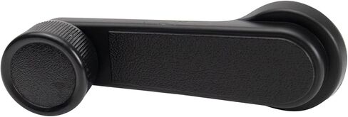 TRQ Metal Reinforced Window Crank Handle Black Front Compatible with 1986-1994 Nissan D21 1995-1997 Pickup in Saudi Arabia