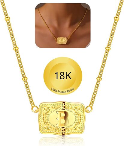 2 PCS Silver Silver Sille Starelet مجموعة للنساء ، و 18 ألف الذهب مطلي الحزام بوكلي سوار الأولي A-Z مجموعة هدايا مجوهرات على الطراز الغربي الفريدة للنساء in Saudi Arabia
