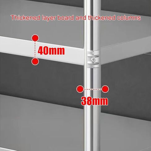 Thickened 304 Stainless Steel Kitchen Work Table Restaurant Cutting Table Stainless Steel Brushed Warehouse Storage Rack Easy to Clean(51.2x23.6x31.5in) in Saudi Arabia