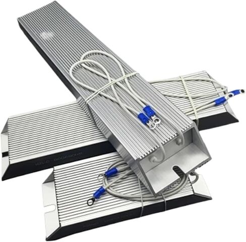 1PCS Aluminum Shell Braking Resistors Brake Resistor for VFD Frequency Servo Inverter 200W 250W 300W 400W 500W R RJ Ohm(300W 50R) in Kuwait