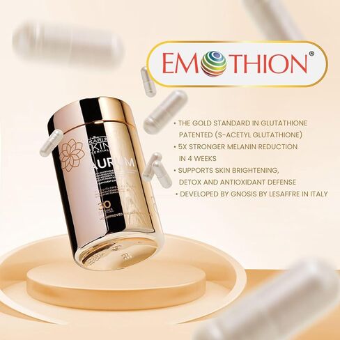 Aurum Hikari Premium Glutathione and Skin Support Formulation, 30 Capsules in Saudi Arabia