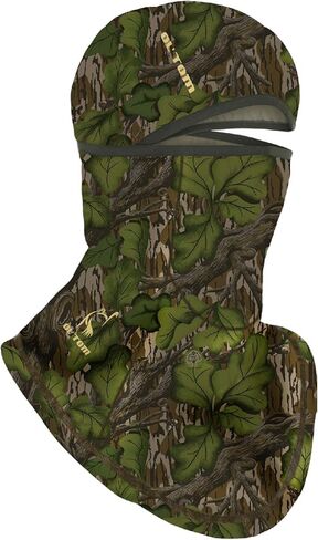 Ol’Tom Men’s Early Bird Camo Facemask - Full Coverage Stretch Balaclava, Hunting Face Cover, Insect Repellent, Odor Control in Saudi Arabia