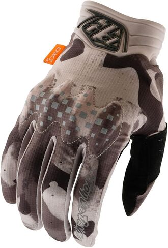 Troy Lee Designs Gambit Glove for Motocross MX Mountain Biking, Blotted Black, Medium in Saudi Arabia
