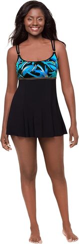 Women's Empire Princess Seam Swimdress W/Hardwear in Kuwait