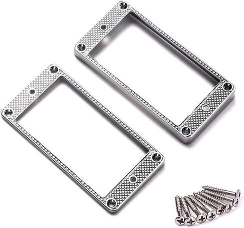 Alnicov 2PCS Guitar Curved Ring Humbucker Pickup Bottom Frame for LP Guitar in Saudi Arabia