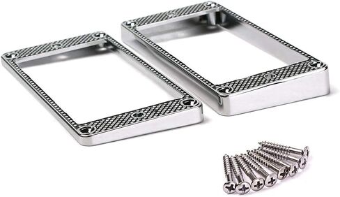 Alnicov 2PCS Guitar Curved Ring Humbucker Pickup Bottom Frame for LP Guitar in Saudi Arabia