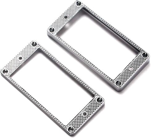 Alnicov 2PCS Guitar Curved Ring Humbucker Pickup Bottom Frame for LP Guitar in Saudi Arabia