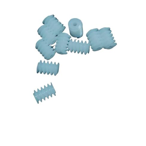 10pcs 0.3 Module Plastic Mini Worm Gear 0.65mm Inner Hole 0.3M 3.5x5mm Worm Gear 0.7mm Tight Fit Shaft DIY Toy Worm Rod Industry in Saudi Arabia
