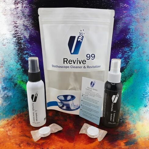 سماعة الطبيب Revive99 الخالية من الكحول والعناية بالأدوات ومنظف ومنشط in Saudi Arabia