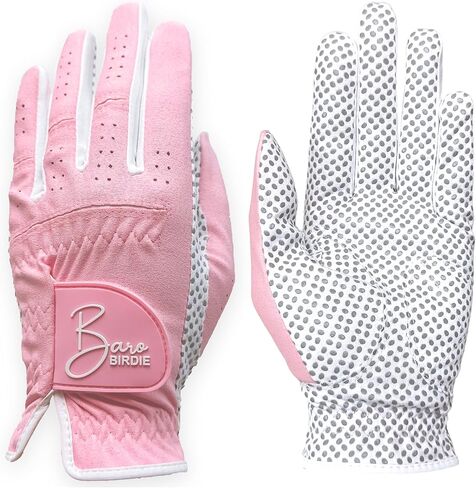 Left Hand Golf Gloves Women 2 Pack Girl Ladies Sports Silicon Non-Slip Extra Grip All Weather Season Tennis in Kuwait