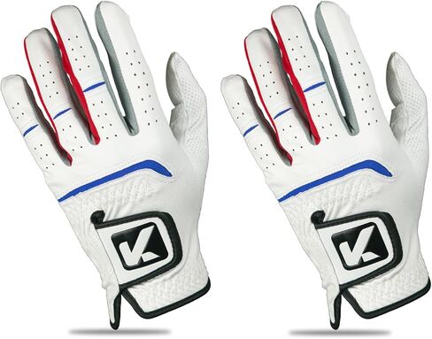 Nano Materials Golf Gloves, 2-Pack, Breathable and Washable, for Right and Left-Handed Golfers in Saudi Arabia