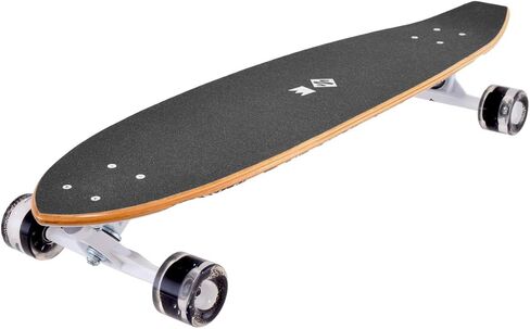 Streetsurfing None Street Surfing Kicktail Rumble Board, Black, 91 cm in Saudi Arabia