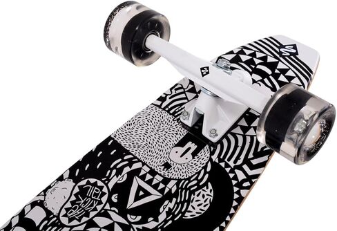 Streetsurfing None Street Surfing Kicktail Rumble Board, Black, 91 cm in Saudi Arabia