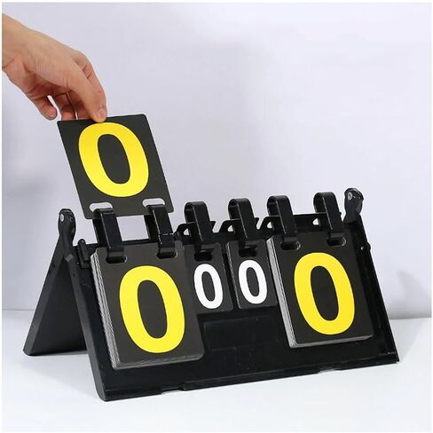 لوحة نتائج قلابة، حافظة نقاط كرة القدم على الطاولة لكرة السلة بينج بونج، تصميم قاعدة مثلثة مقاومة للماء in Kuwait