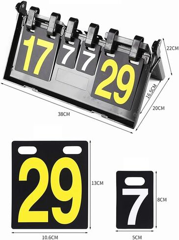 لوحة نتائج قلابة، حافظة نقاط كرة القدم على الطاولة لكرة السلة بينج بونج، تصميم قاعدة مثلثة مقاومة للماء in Kuwait