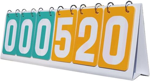 لوحة تسجيل الأرقام القابلة للطي المكونة من 6 أرقام لكرة الطائرة وكرة القدم والتنس in Kuwait