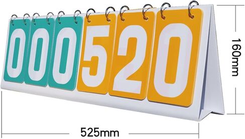 لوحة تسجيل الأرقام القابلة للطي المكونة من 6 أرقام لكرة الطائرة وكرة القدم والتنس in Kuwait